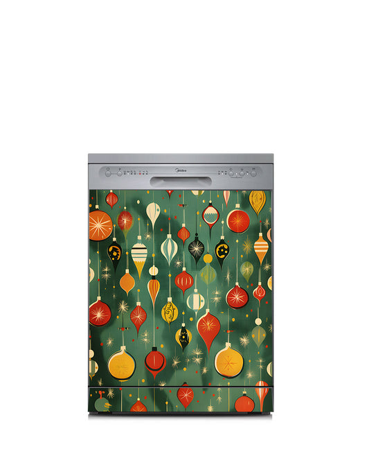 Atomic Christmas pattern