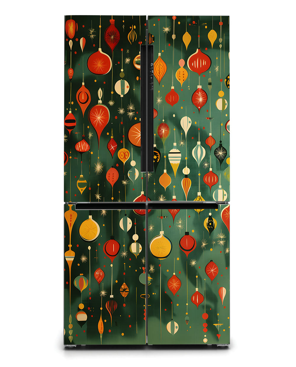 Atomic Christmas pattern