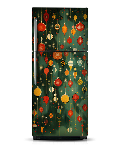 Atomic Christmas pattern