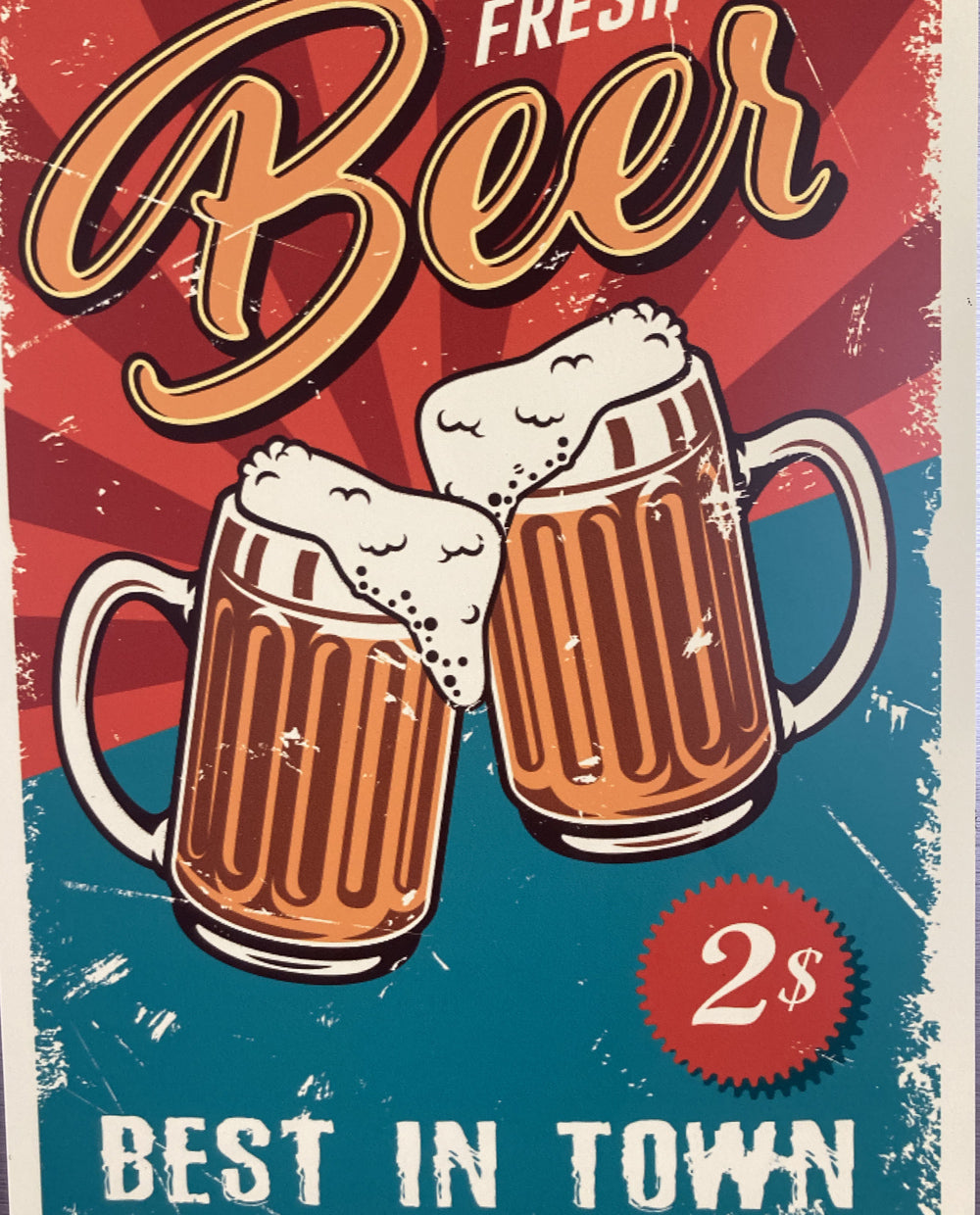 Vintage beer posters