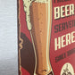 Vintage beer posters