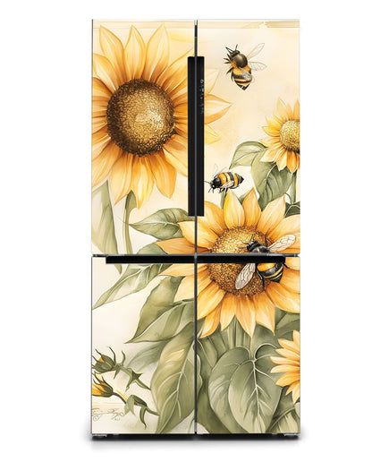 Bees and Sunflowers