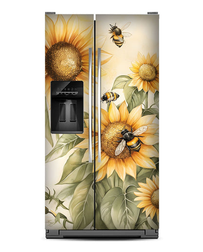Bees and Sunflowers