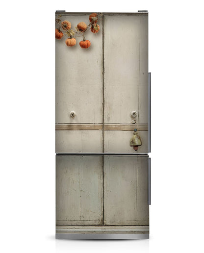 Primitive Pantry with Pumpkin Garland