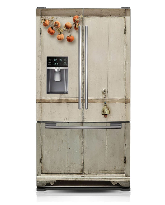 Primitive Pantry with Pumpkin Garland