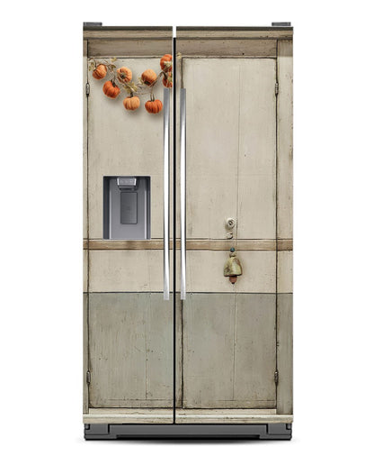 Primitive Pantry with Pumpkin Garland