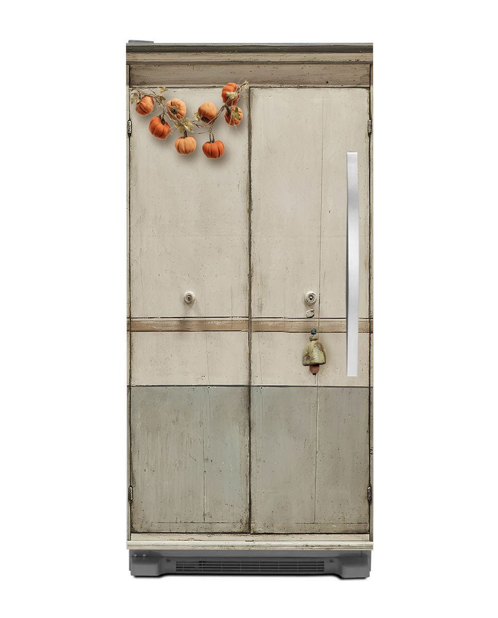 Primitive Pantry with Pumpkin Garland