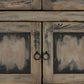 Black distressed cupboard