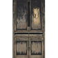 Black distressed cupboard