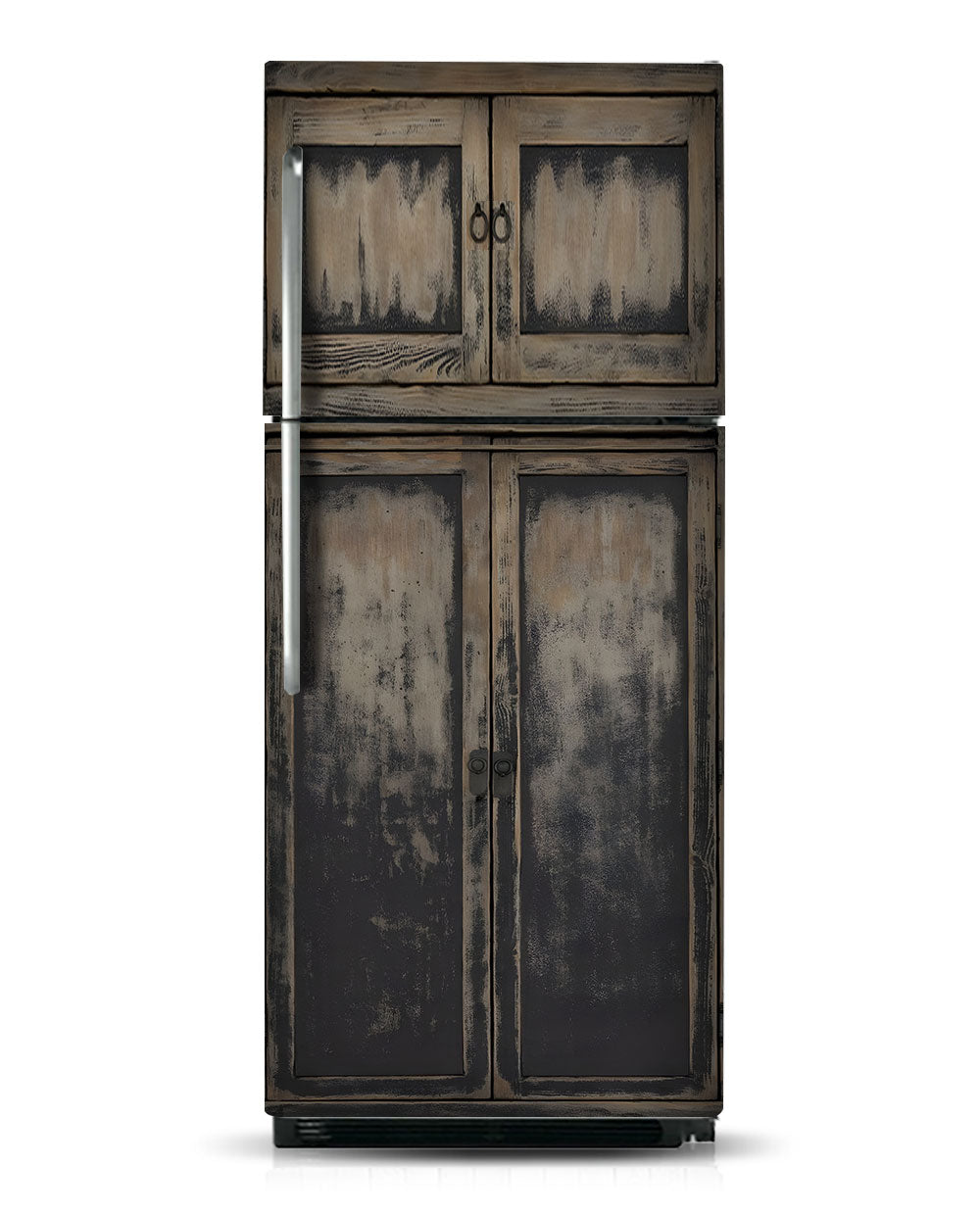 Black distressed cupboard