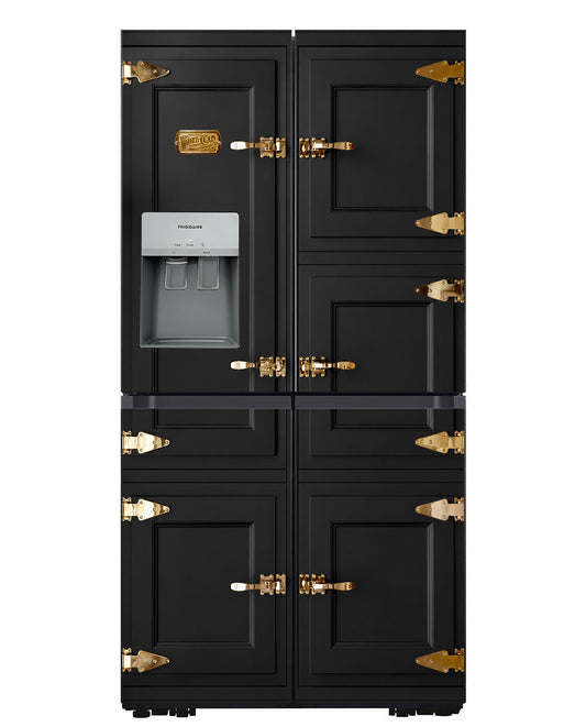 BLACK Vintage ice box