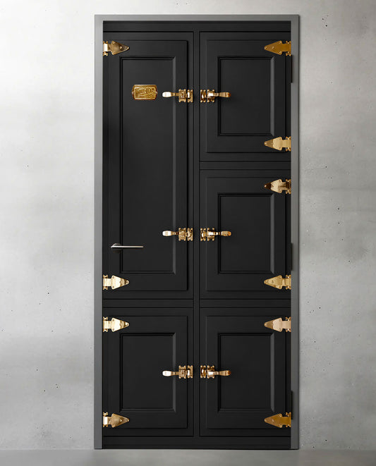 BLACK Vintage ice box
