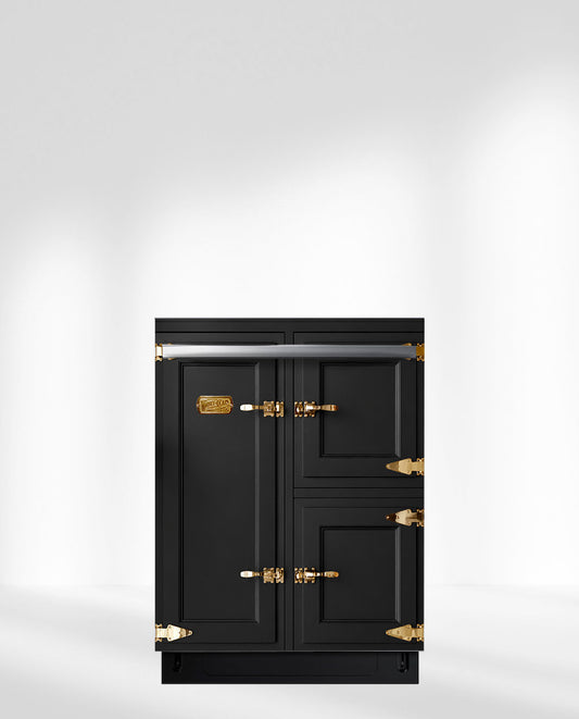 BLACK Vintage ice box