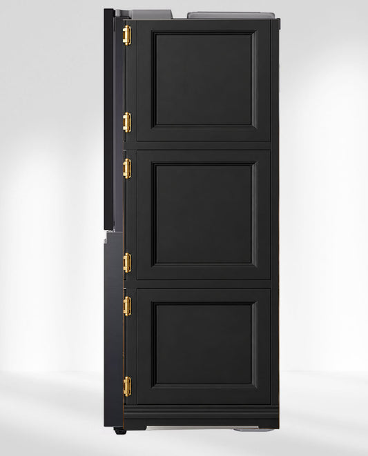 BLACK Vintage ice box