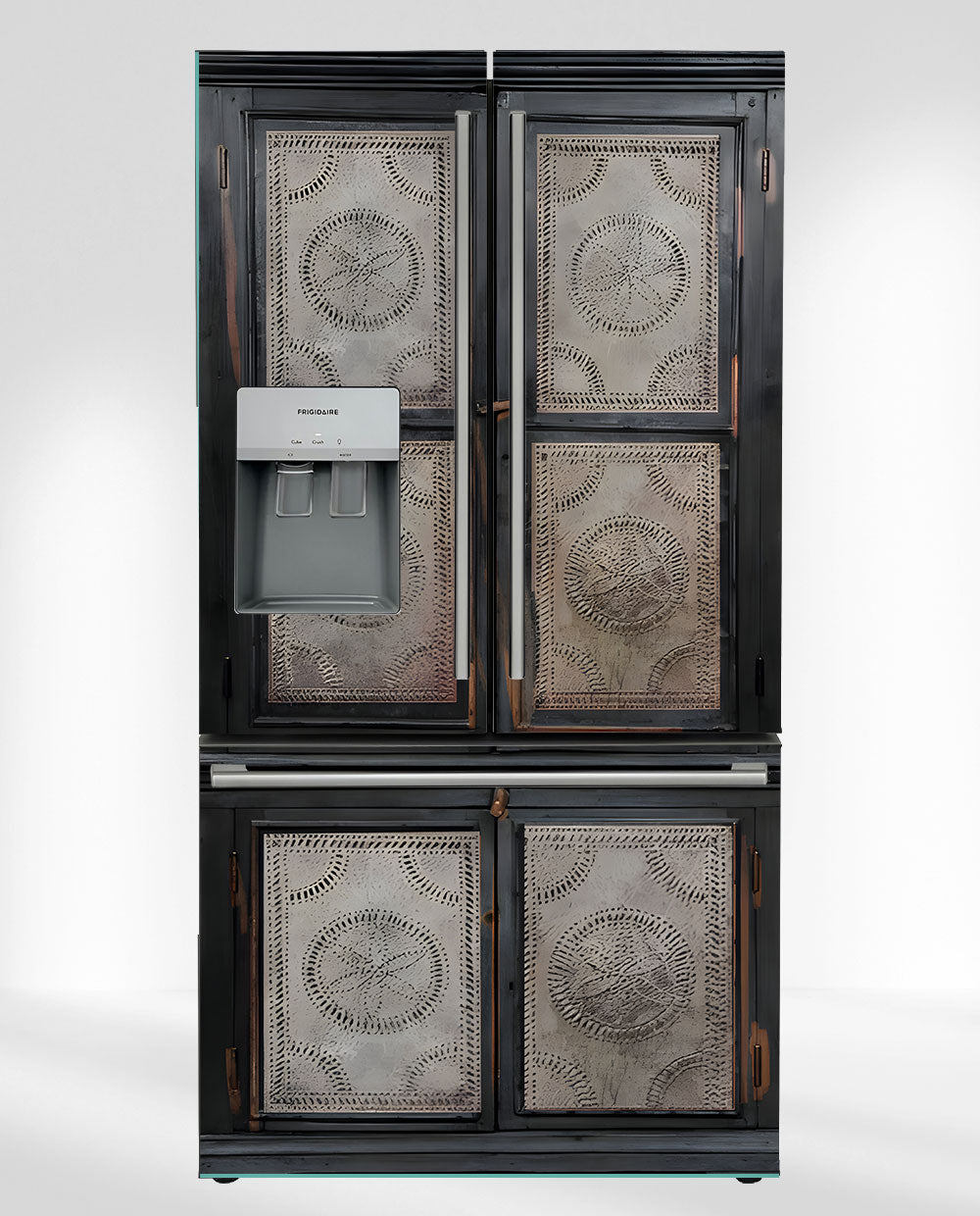 タムラテコ FRIDGE PEACE（フリッジピース） Tin panels black pie safe refrigerator wrap – KUDUmagnets
