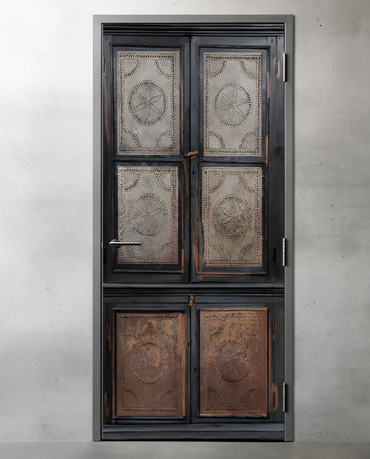 Black Pie Safe Custom Fridge Magnet Cover