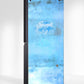 Blue vending machine