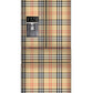 Classic British Plaid Fridge Wrap
