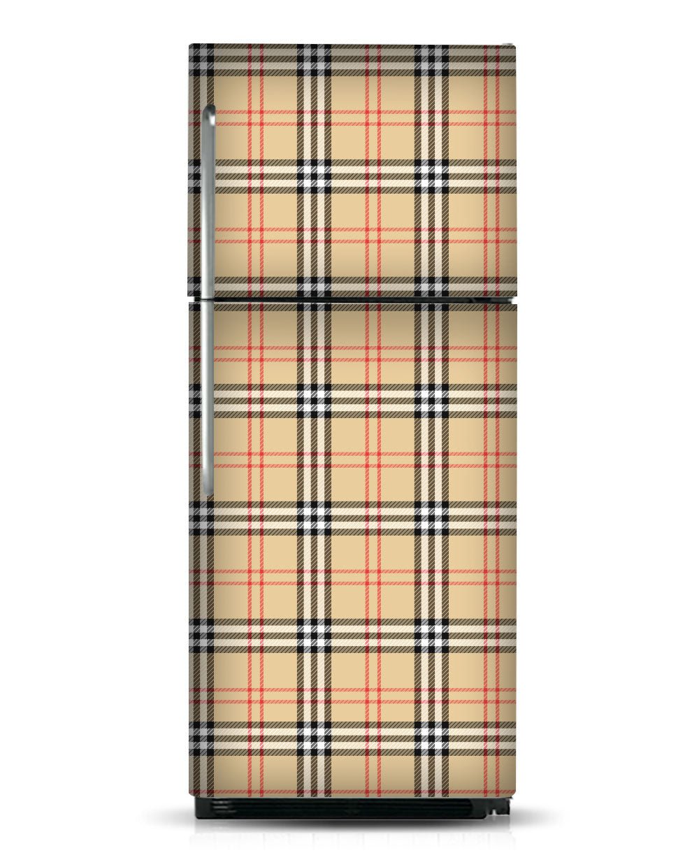 Classic British Plaid Fridge Wrap