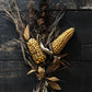 Black wood with corn