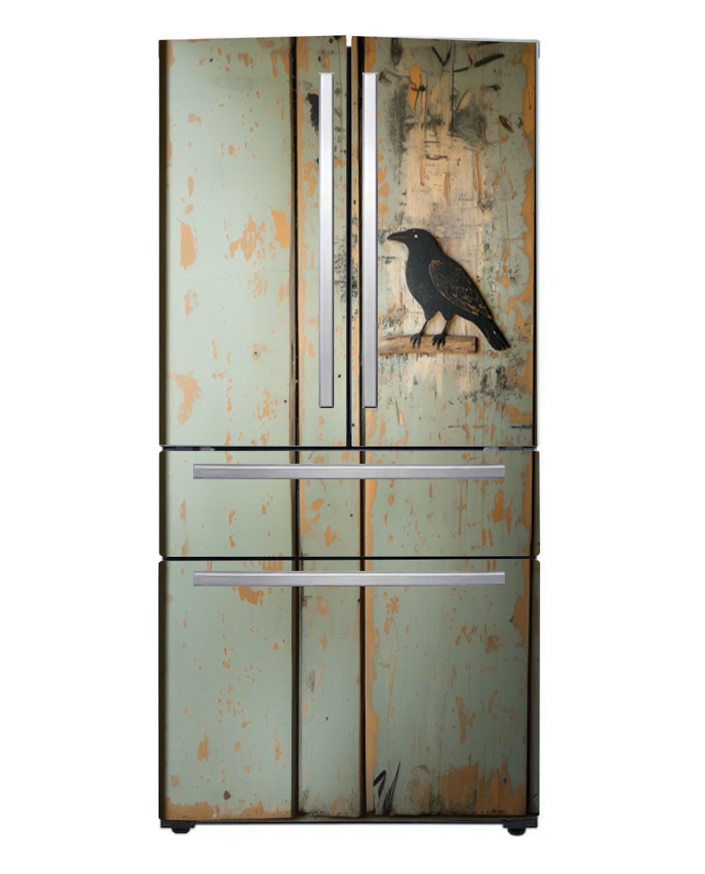 The Crow magnetic fridge wrap with harvest motive – KUDUmagnets
