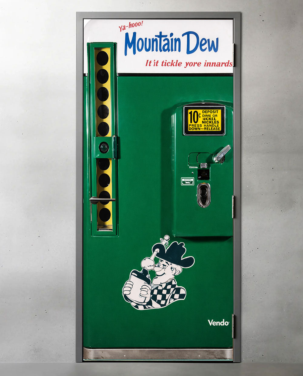 Mountain Dew Vending Machine Magnet