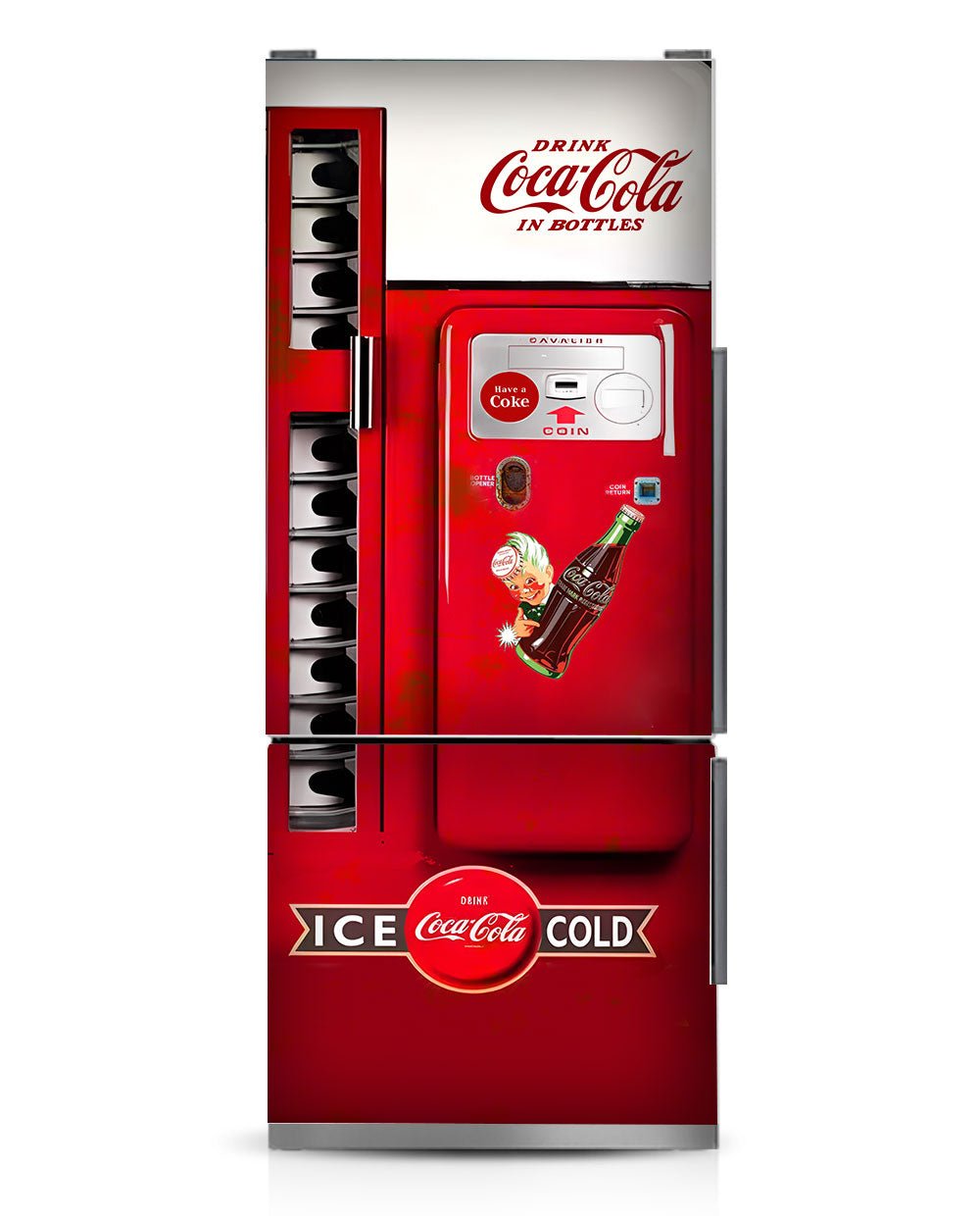 Elf Coke vending machine