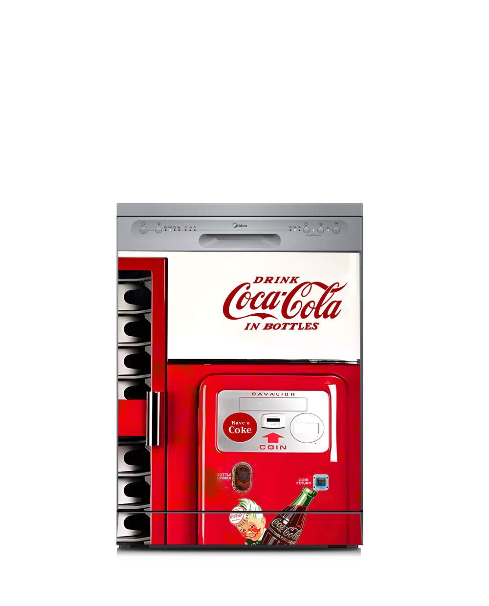 Elf Coke vending machine