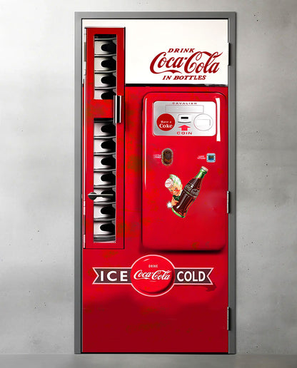 Elf Coke vending machine