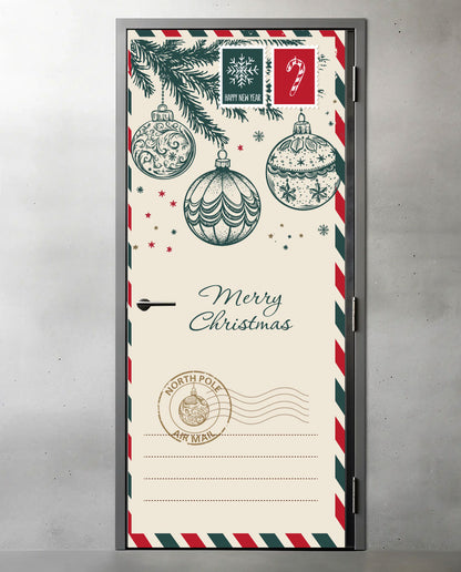 North Pole Christmas Envelope Fridge Magnet