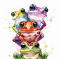 Frogs illustration