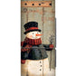 Full Snowman Fridge Magnet