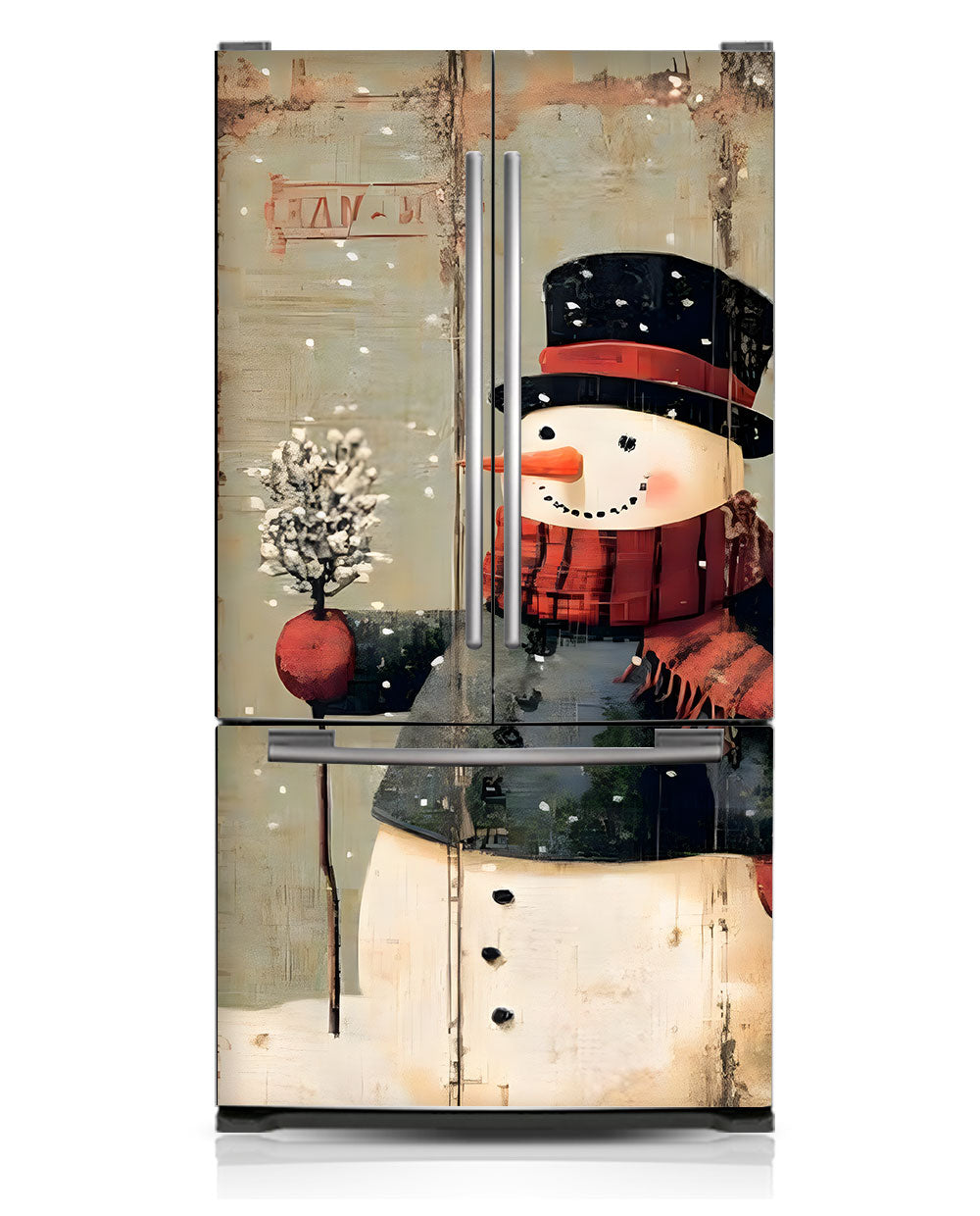 Full Snowman Fridge Magnet