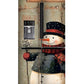 Full Snowman Fridge Magnet