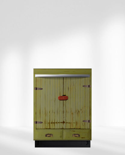 Green Antique cupboard
