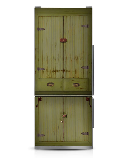 Green Antique cupboard