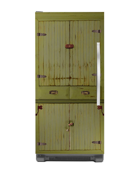 Green Antique cupboard