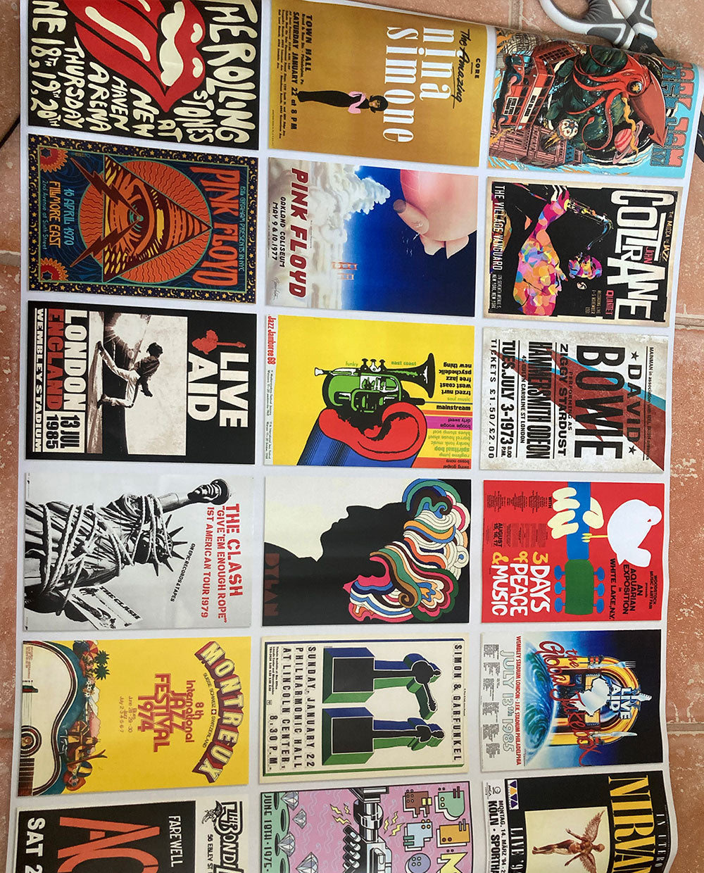 Music posters 25.5"x18.5"