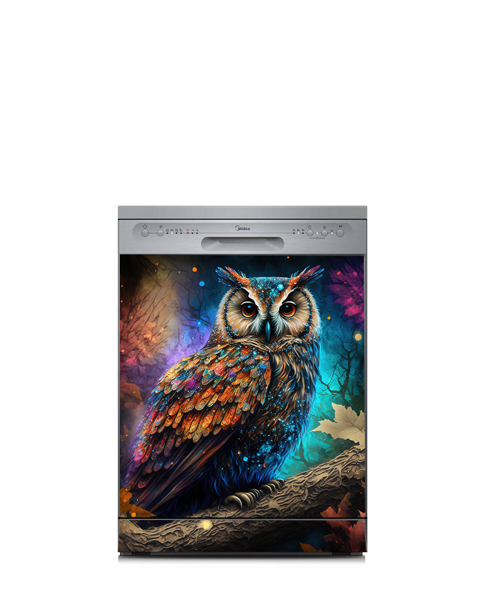 Magnetic wallpaper Owl by Groovy Magnets