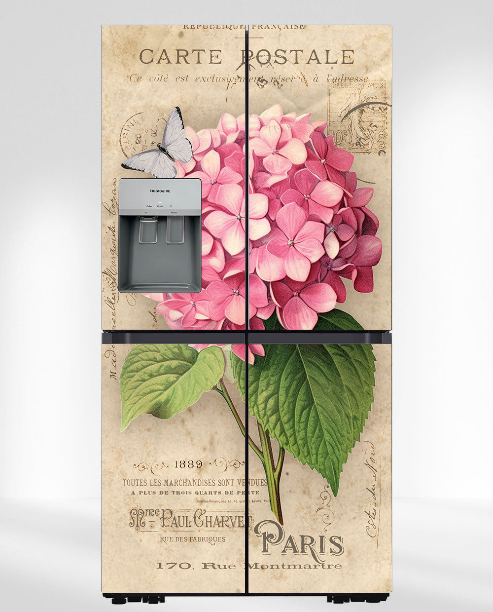 Paris Flower Postcard