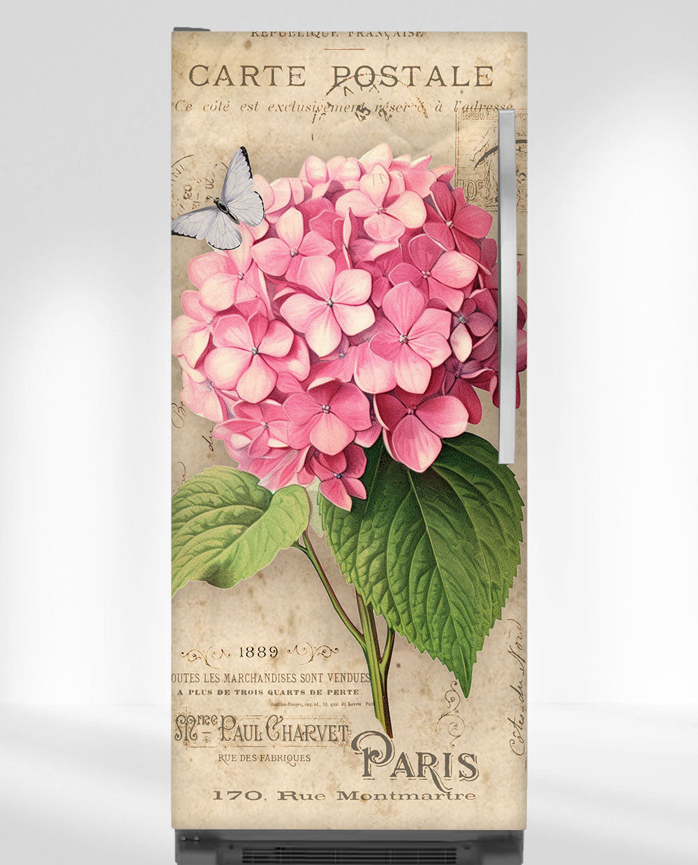 Paris Flower Postcard