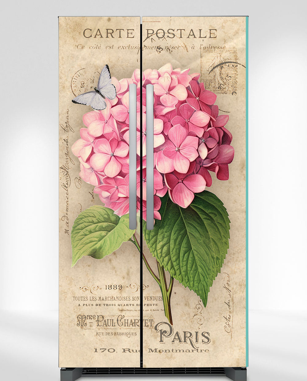 Paris Flower Postcard
