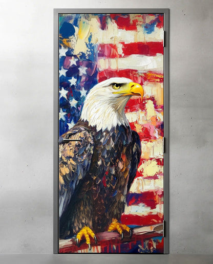 Patriotic American Eagle