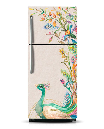 Watercolor Peacock