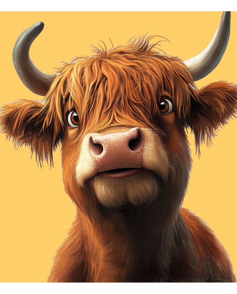 Highlander cow posters