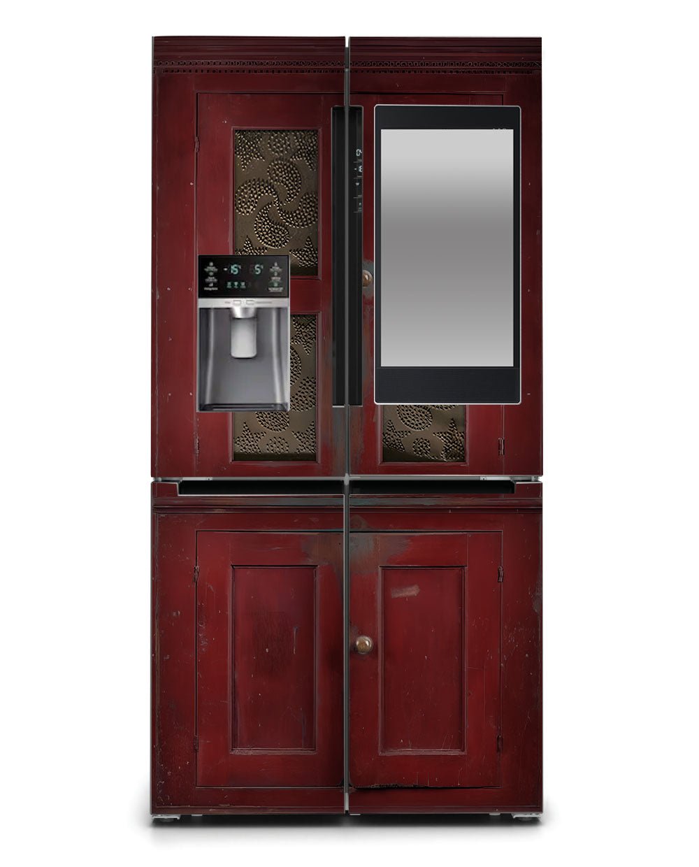 Barn red pie safe