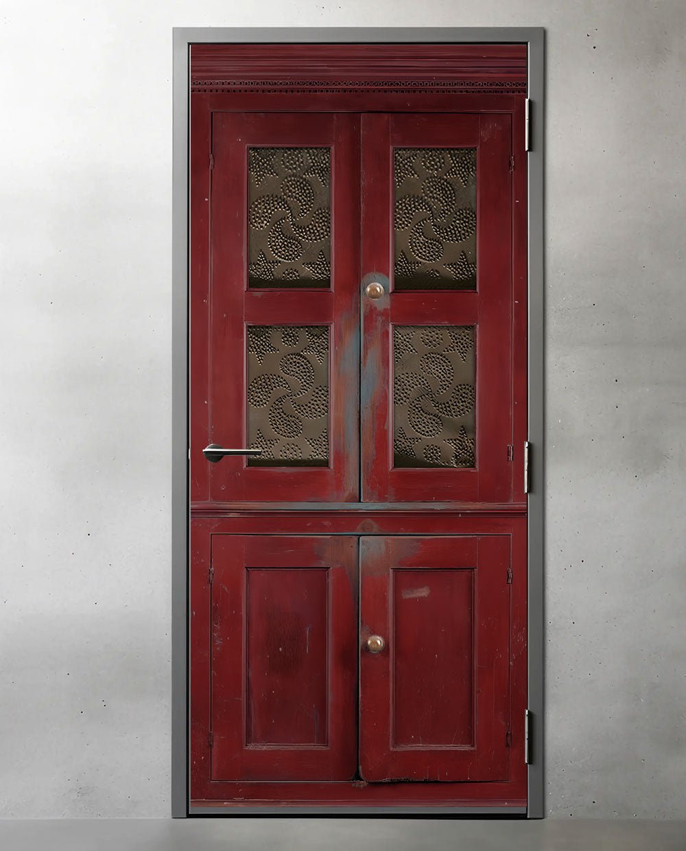 Barn red pie safe