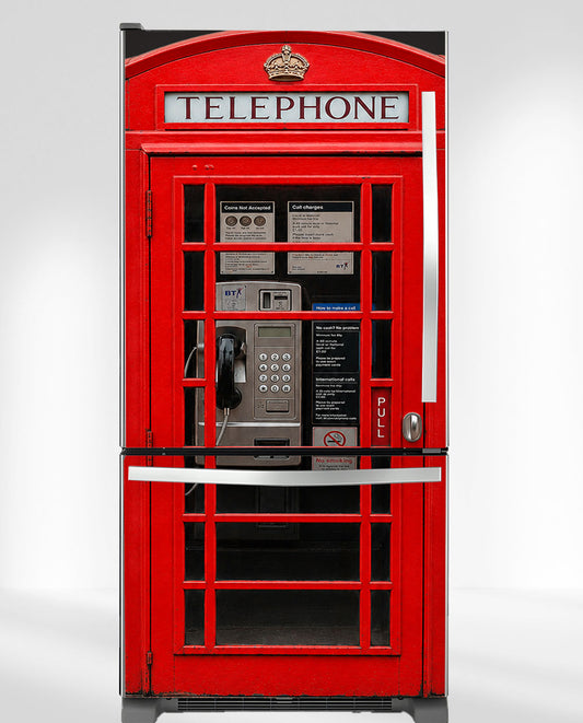 Red telephone booth