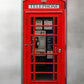 Red telephone booth