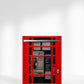 Red telephone booth